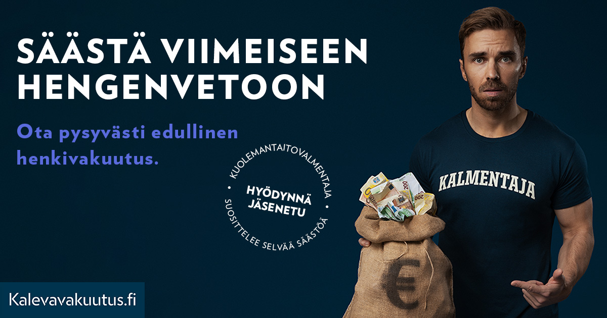 Säästä viimeiseen hengenvetoon